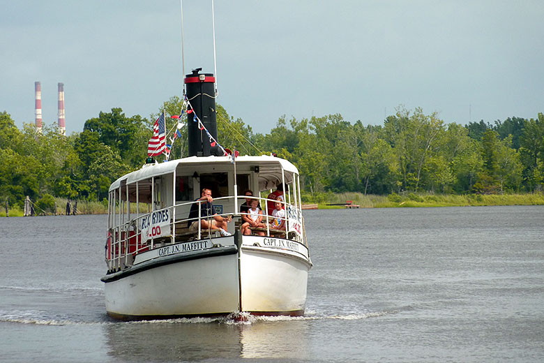 For $4, you can take a boat ride (we didn't)