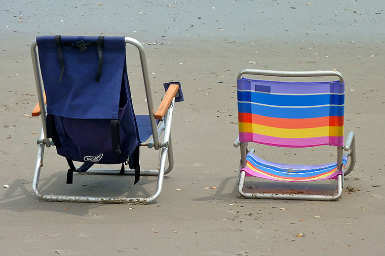 Beach chairs