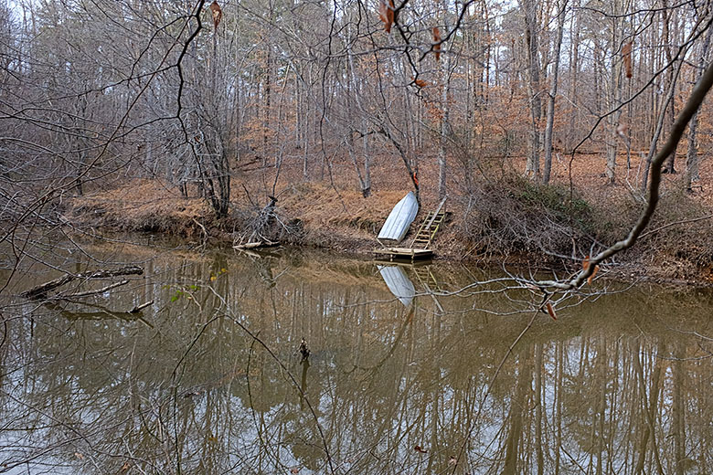 Old rowboat